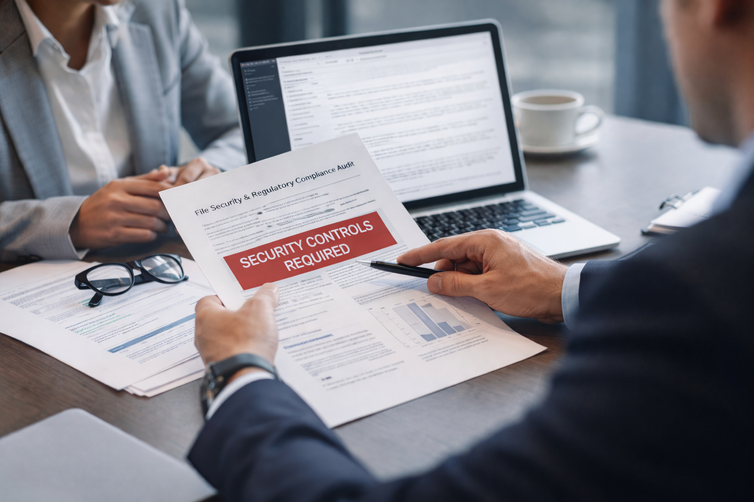 Security controls required for legal document transactions